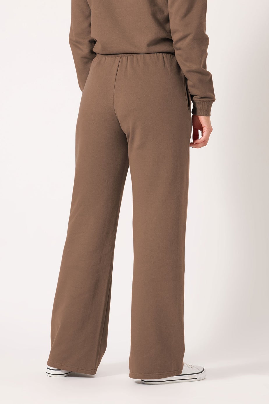 Long Tall Sally Brown Wide Leg Jogger