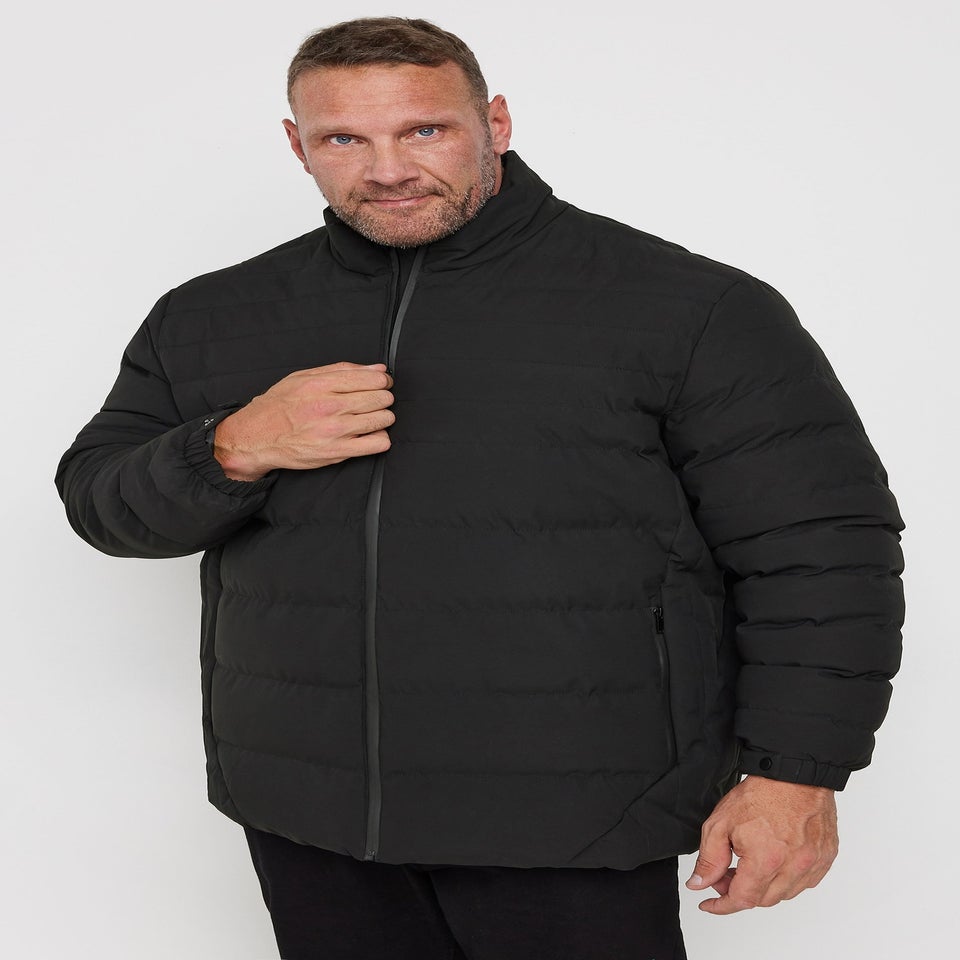 BadRhino Black Waterproof Puffer Jacket