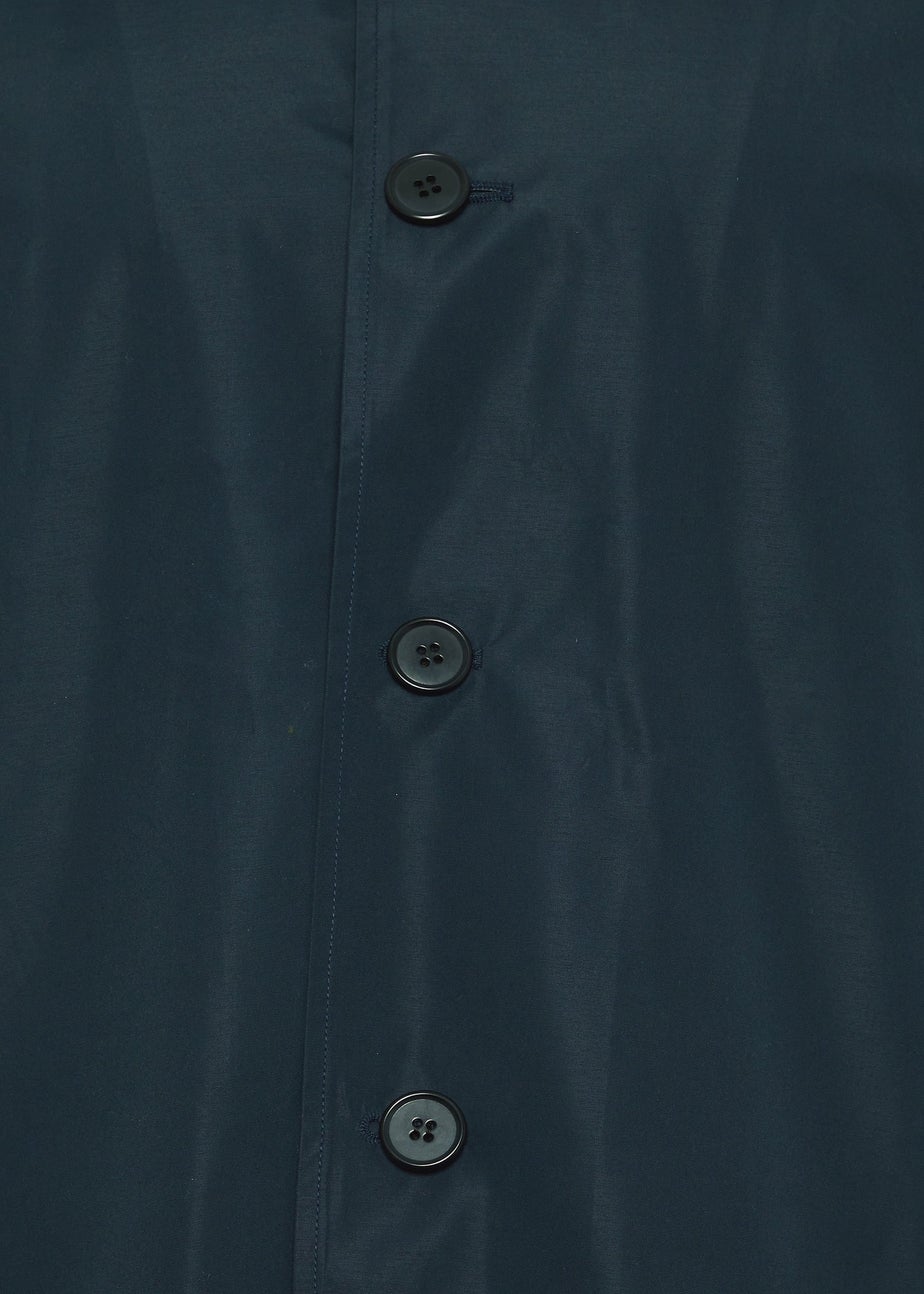 BadRhino Navy Blue Mac Raincoat