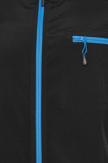 BadRhino Black Workwear Softshell Jacket