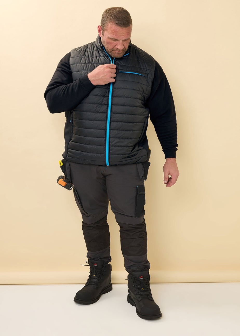 BadRhino Black Workwear Gilet