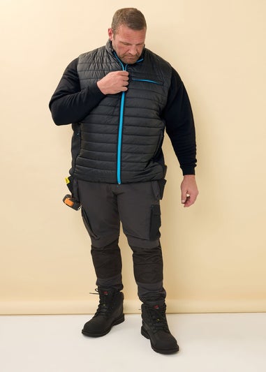 BadRhino Black Workwear Gilet