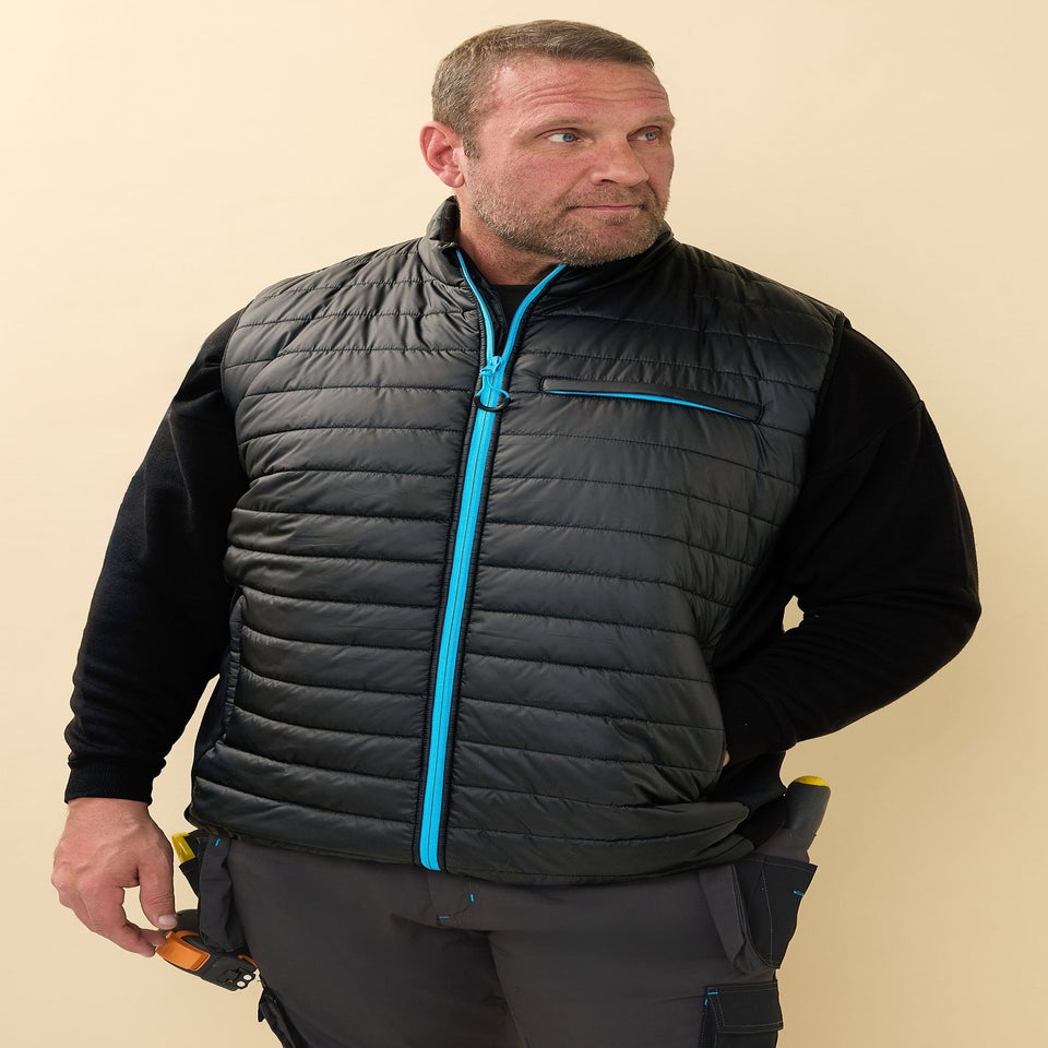 BadRhino Black Workwear Gilet