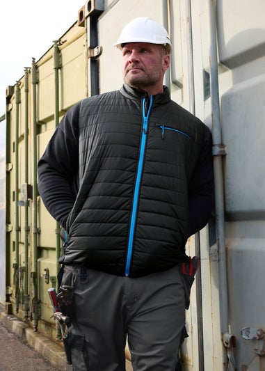 BadRhino Black Workwear Gilet