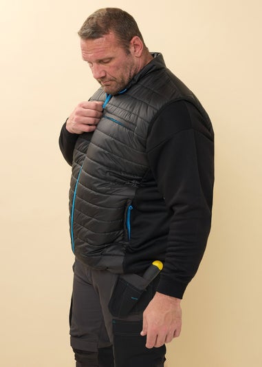 BadRhino Black Workwear Gilet