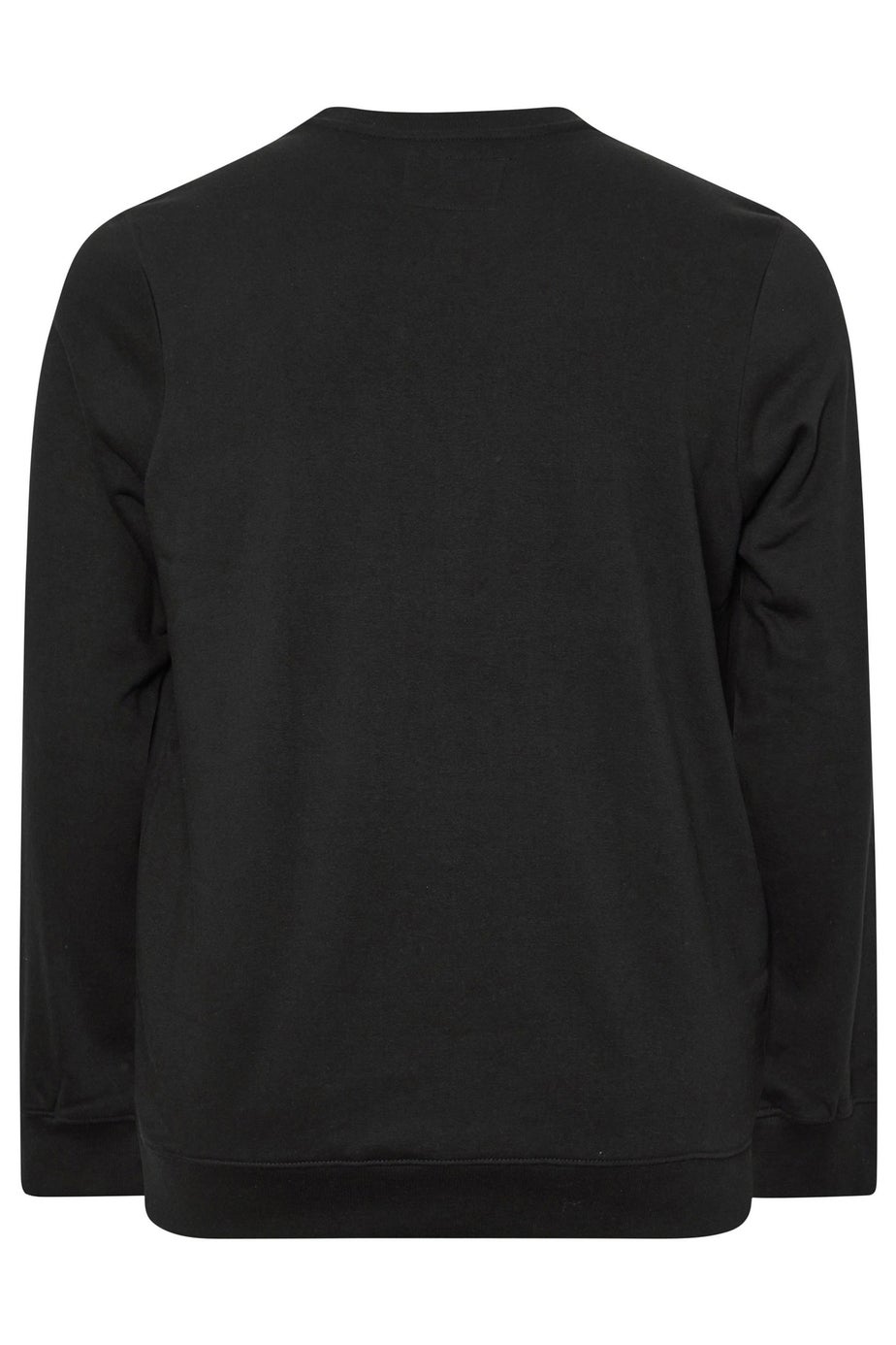 BadRhino Black Abstract Skull Graphic Print Sweatshirt