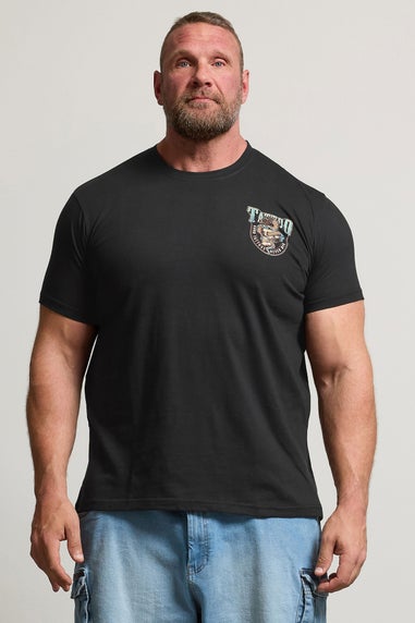 BadRhino Black 'Tattoo Fest' Graphic Print T-Shirt