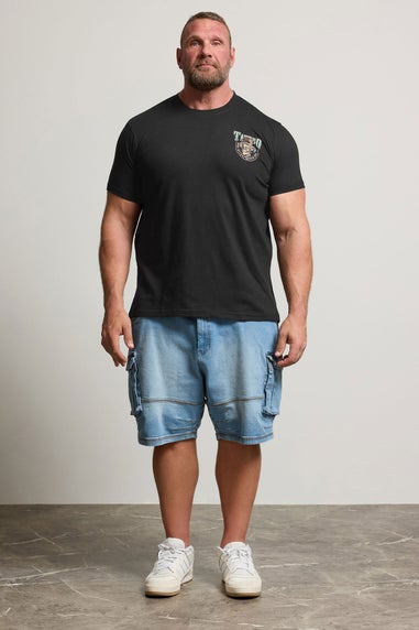 BadRhino Black 'Tattoo Fest' Graphic Print T-Shirt