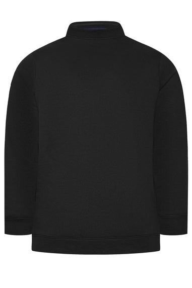 BadRhino Black Premium Crew Neck Sweatshirt