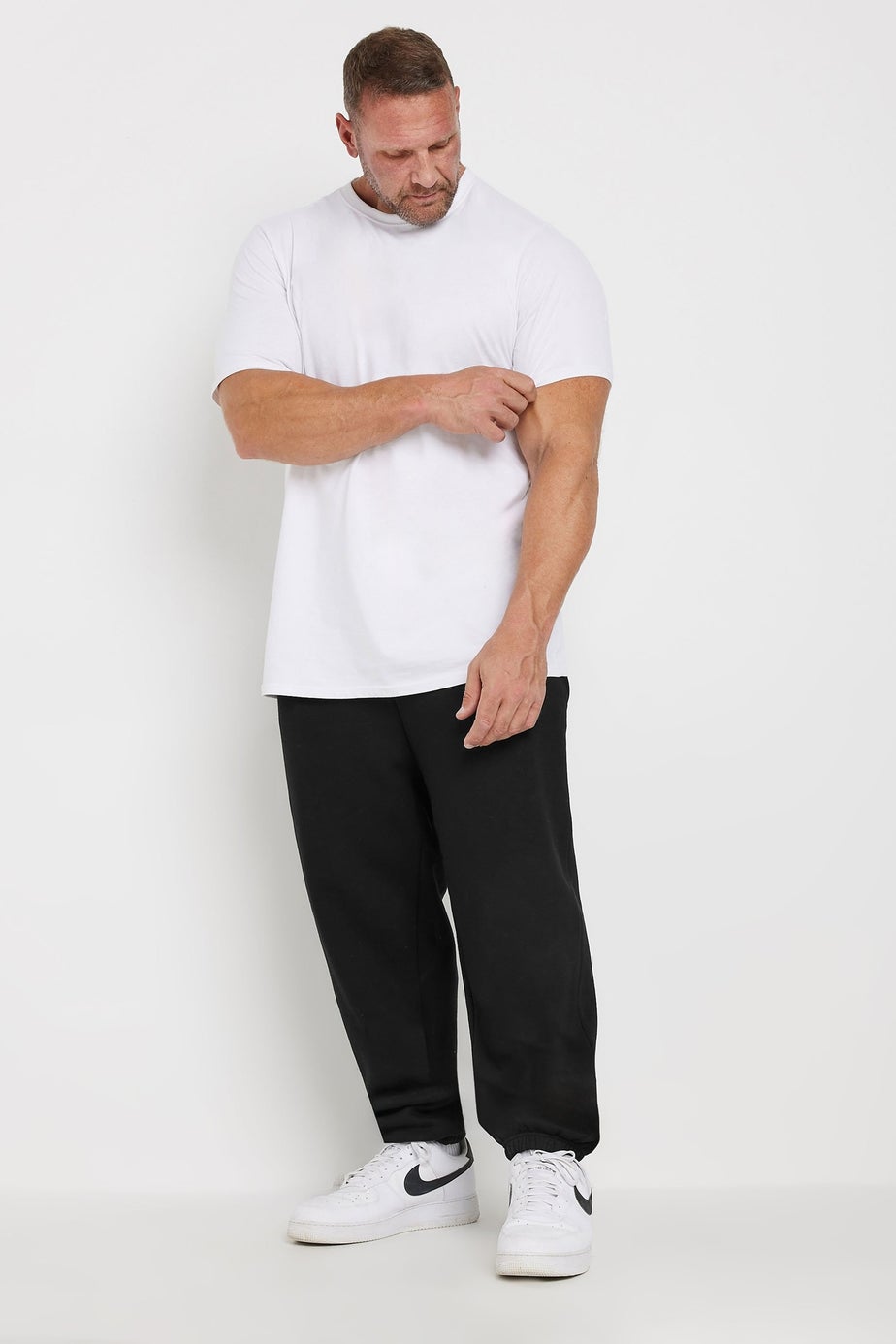 BadRhino Black Premium Cuffed Joggers