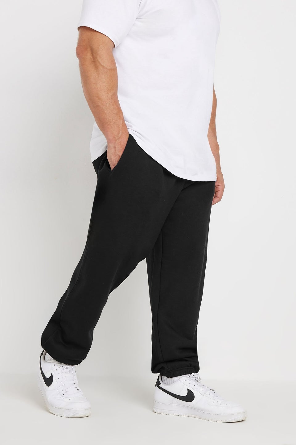 BadRhino Black Premium Cuffed Joggers