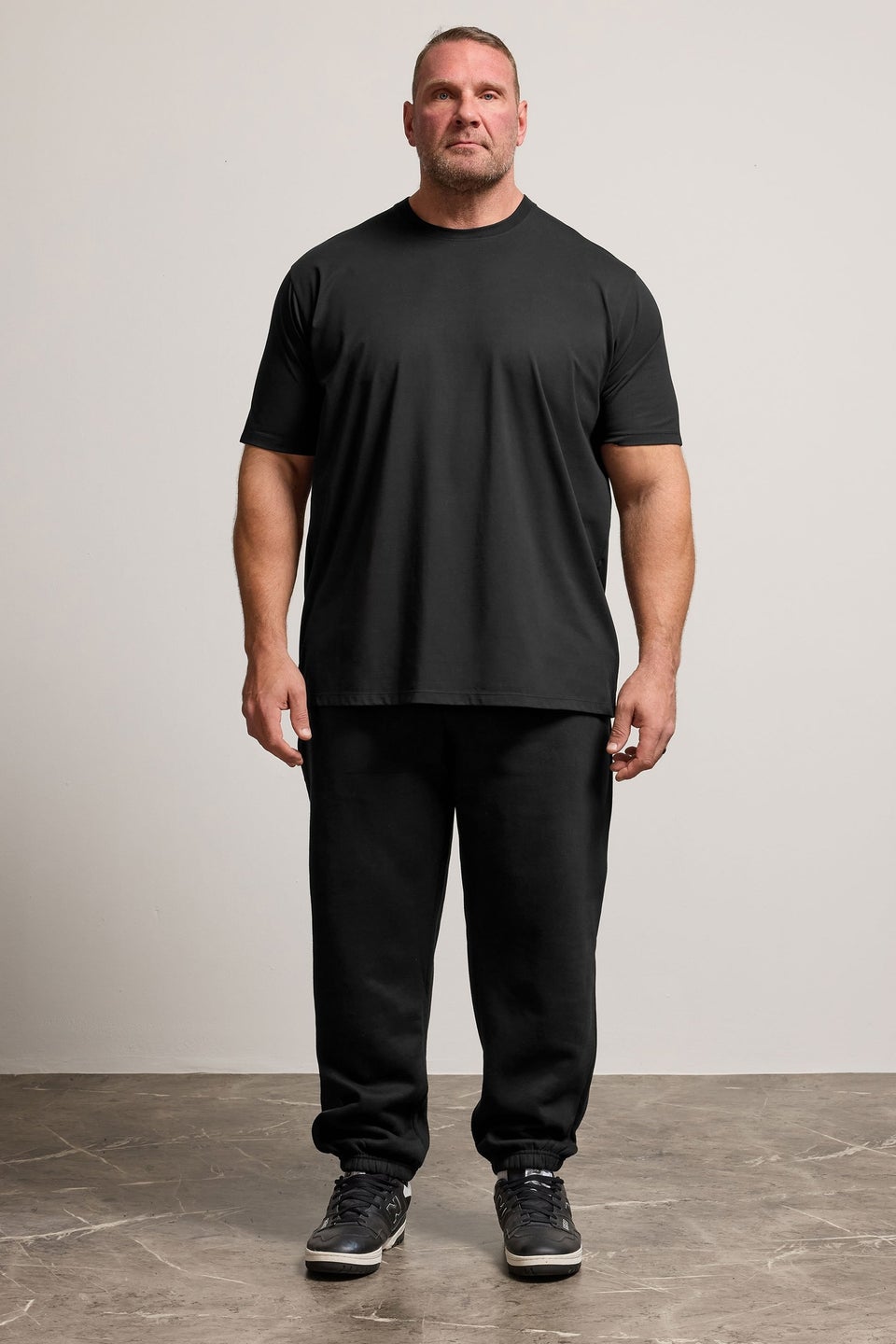 BadRhino Black Premium Cuffed Joggers