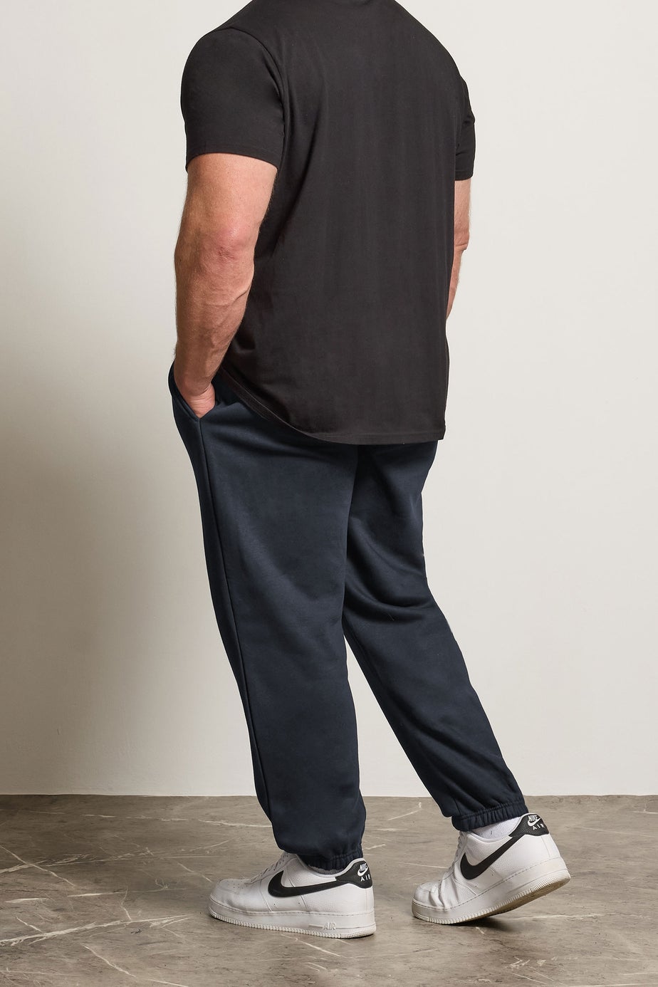 BadRhino Navy Blue Premium Cuffed Joggers