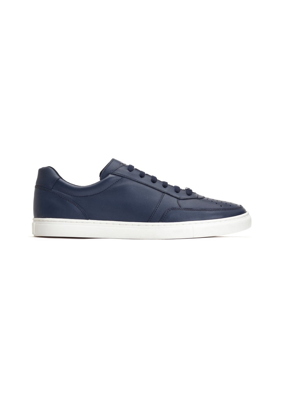 Base London Navy Curtis Casual Sneaker