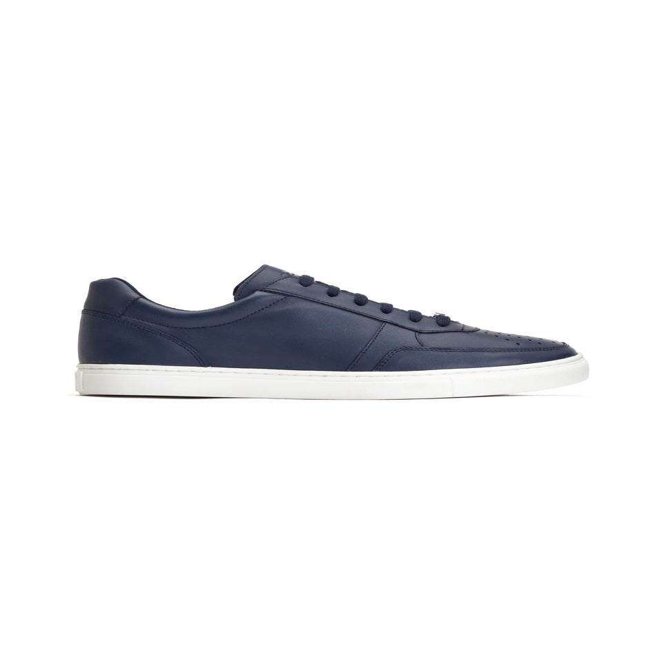 Base London Navy Curtis Casual Sneaker