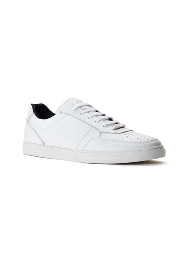 Base London White Curtis Casual Sneaker