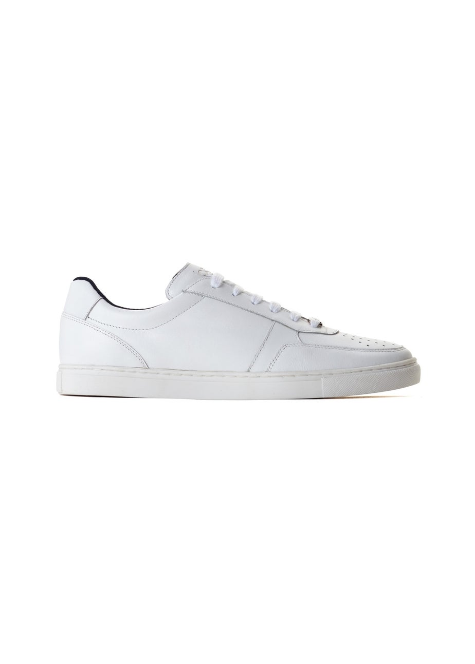 Base London White Curtis Casual Sneaker