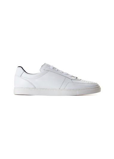 Base London White Curtis Casual Sneaker