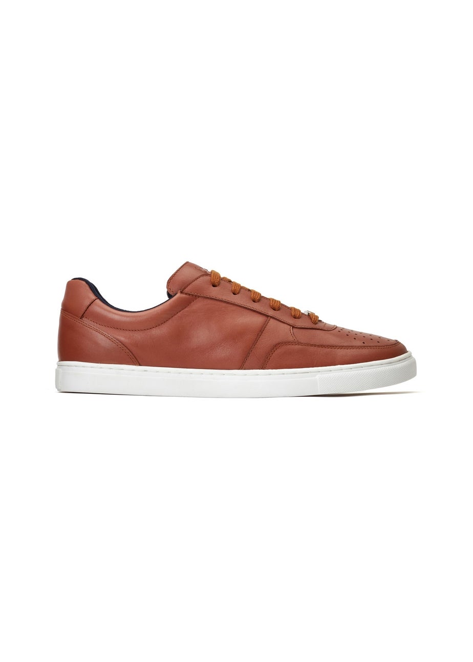 Base London Tan Curtis Casual Sneaker