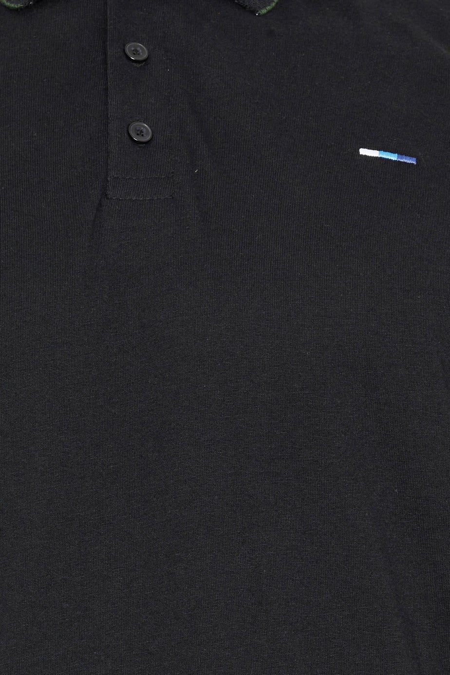 BadRhino Black Jacquard Polo Shirt