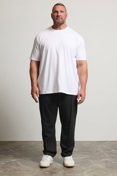 BadRhino Black Textured Jersey Joggers