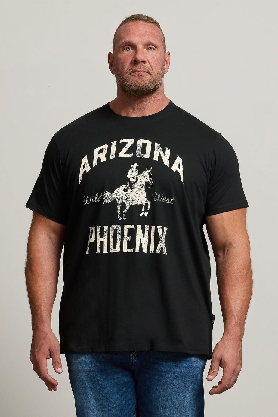 BadRhino Black 'Arizona Phoenix' Graphic T-Shirt