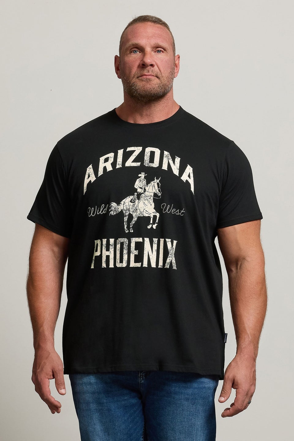 BadRhino Black 'Arizona Phoenix' Graphic T-Shirt