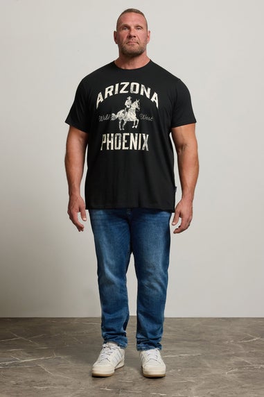 BadRhino Black 'Arizona Phoenix' Graphic T-Shirt