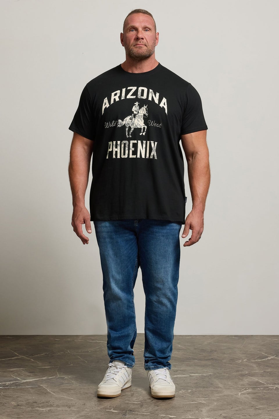 BadRhino Black 'Arizona Phoenix' Graphic T-Shirt