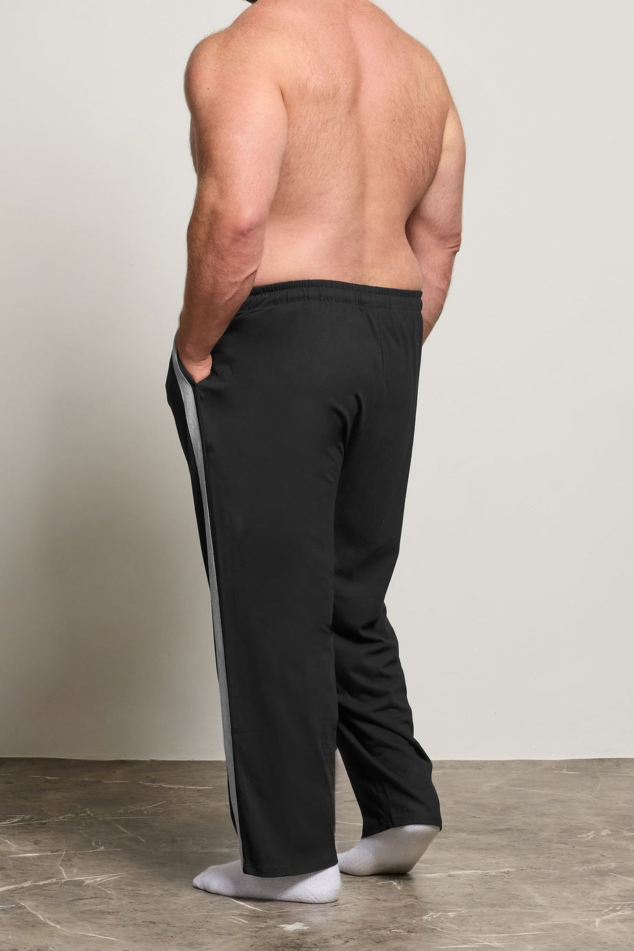 BadRhino Black Lightweight Lounge Joggers