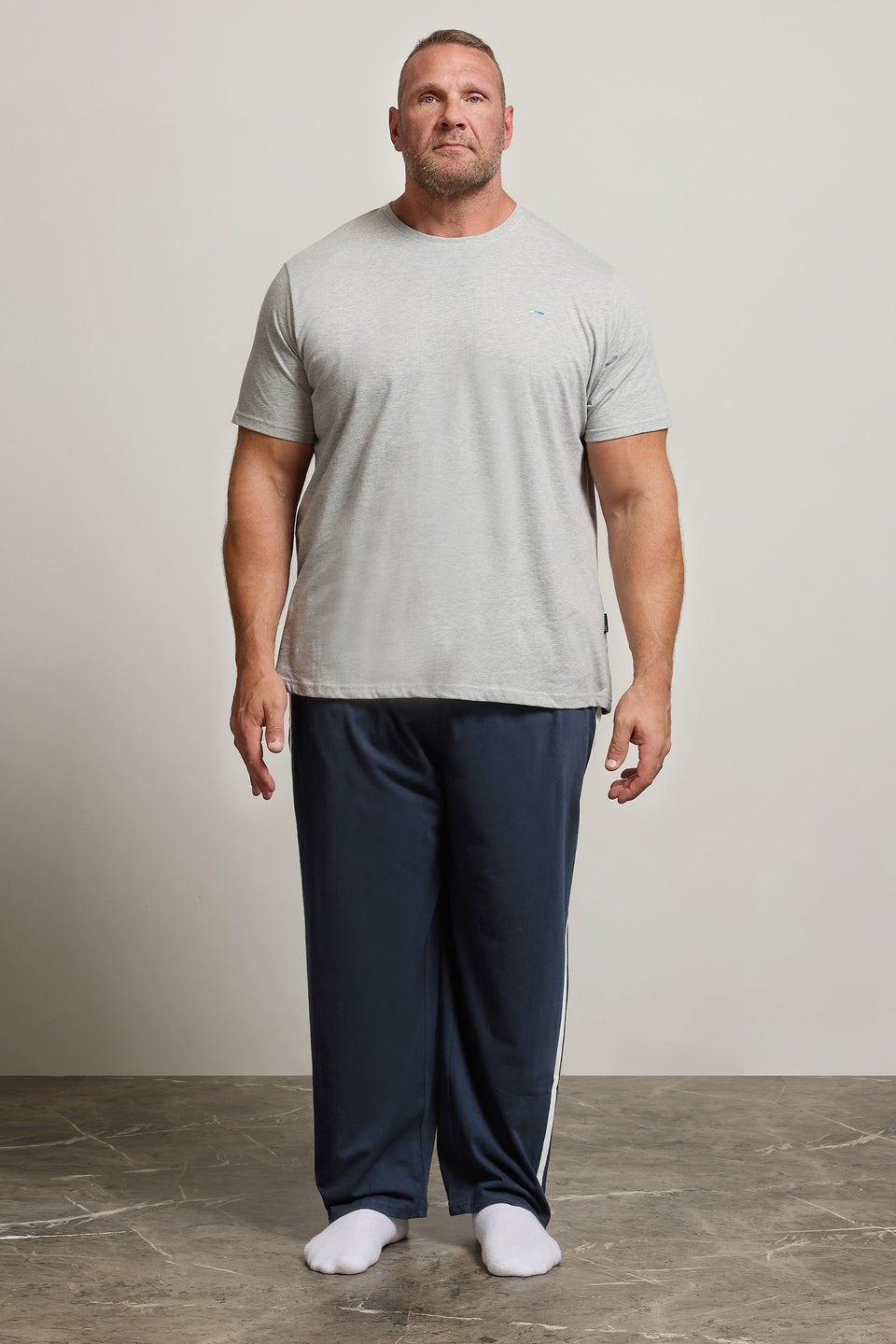 BadRhino Navy Blue Lightweight Lounge Joggers