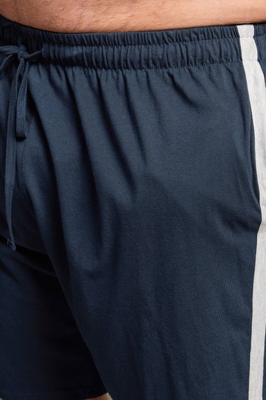 BadRhino Navy Blue Lightweight Lounge Shorts