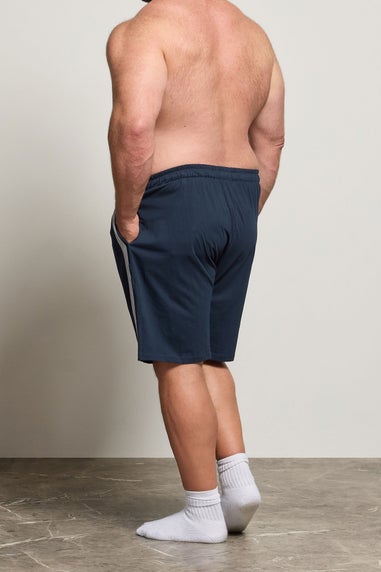 BadRhino Navy Blue Lightweight Lounge Shorts