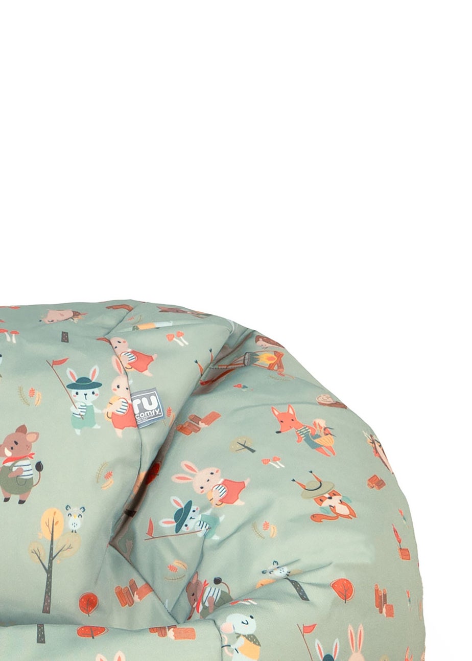 rucomfy Kids Slouchbag Forest Friends Beanbag
