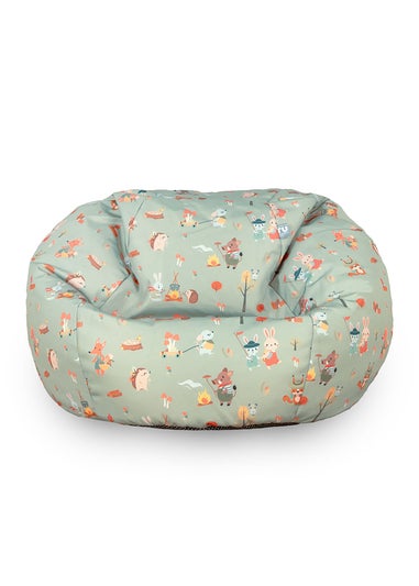 rucomfy Kids Slouchbag Forest Friends Beanbag