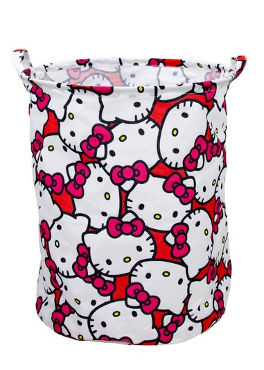 Hello Kitty Star Red Fabric Storage Hamper