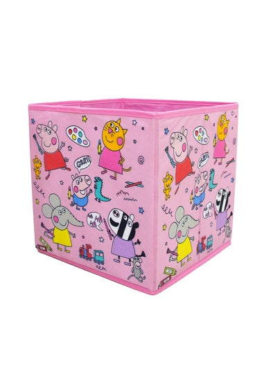 Peppa Doodles Pink 2 Pack Storage Box