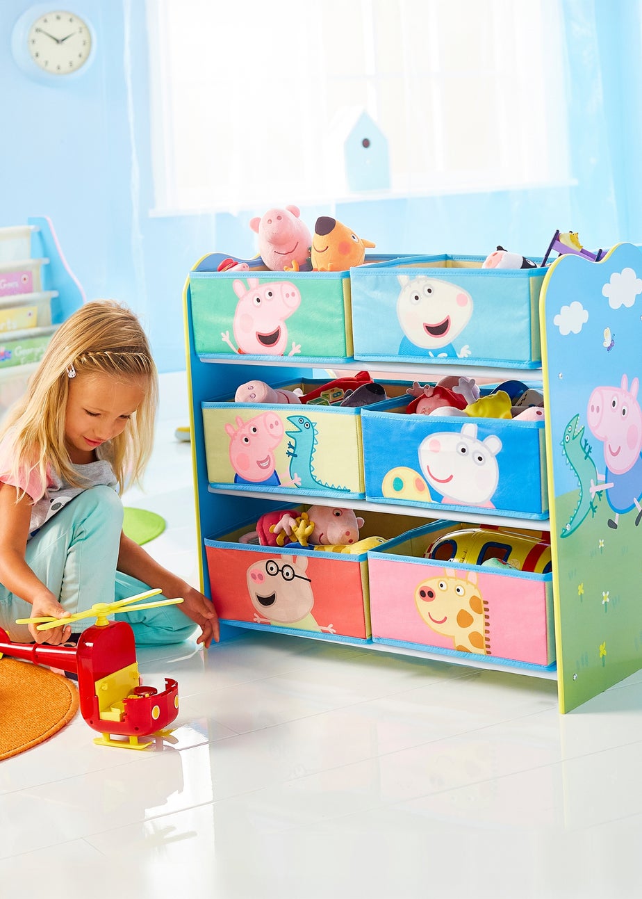 Peppa Pig Pink Multi-Drawer Storage Unit