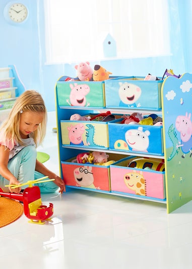 Peppa Pig Pink Multi-Drawer Storage Unit