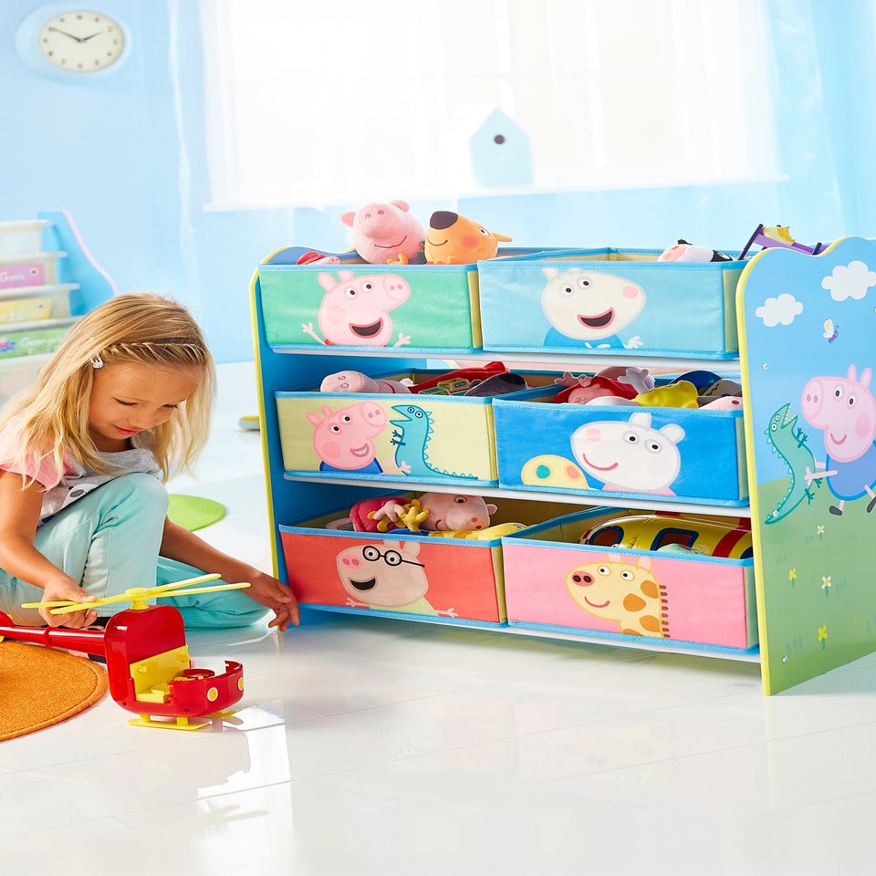 Peppa Pig Pink Multi-Drawer Storage Unit