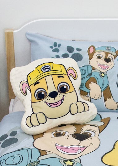 Paw Patrol Sketchy Brown Shaped Cushion