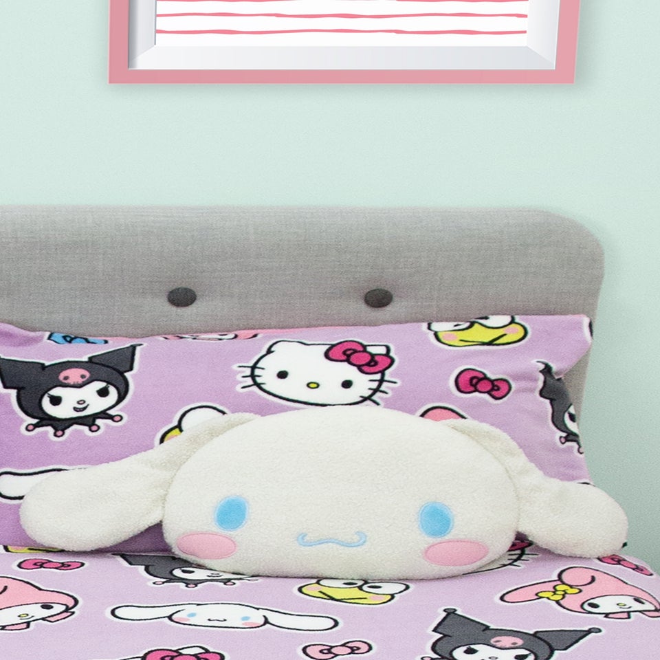Hello Kitty Cinnamoroll White Shaped Cushion