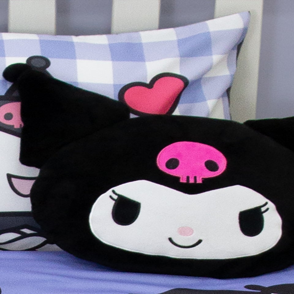 Hello Kitty Kuromi Black Shaped Cushion