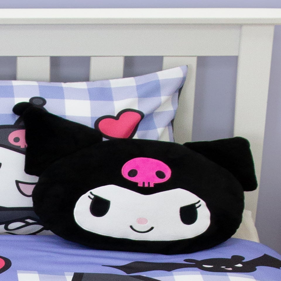 Hello Kitty Kuromi Black Shaped Cushion