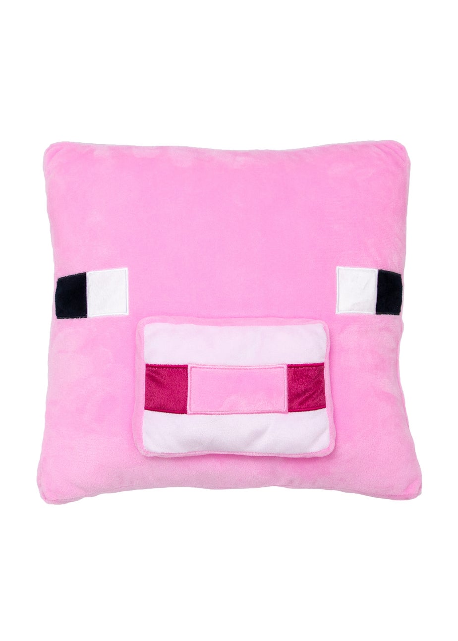 Minecraft Vibes Green Shaped Cushion