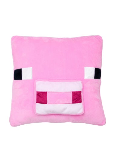 Minecraft Vibes Green Shaped Cushion