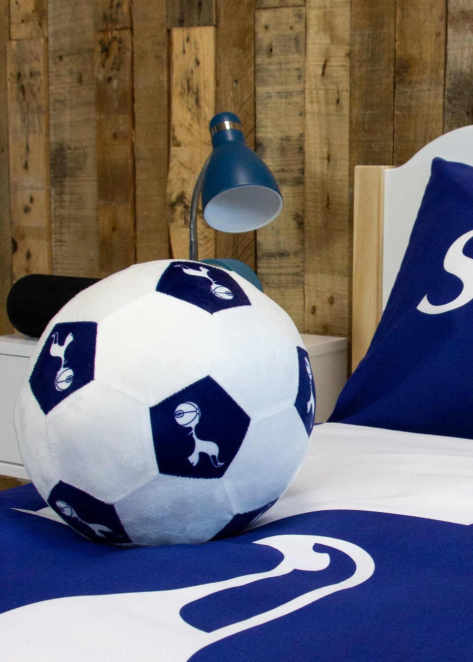 Tottenham Hotspur FC Line Blue Shaped Cushion