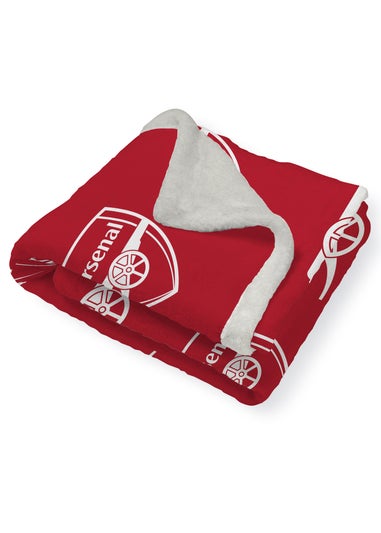 Arsenal FC Combo Red Fleece Blanket
