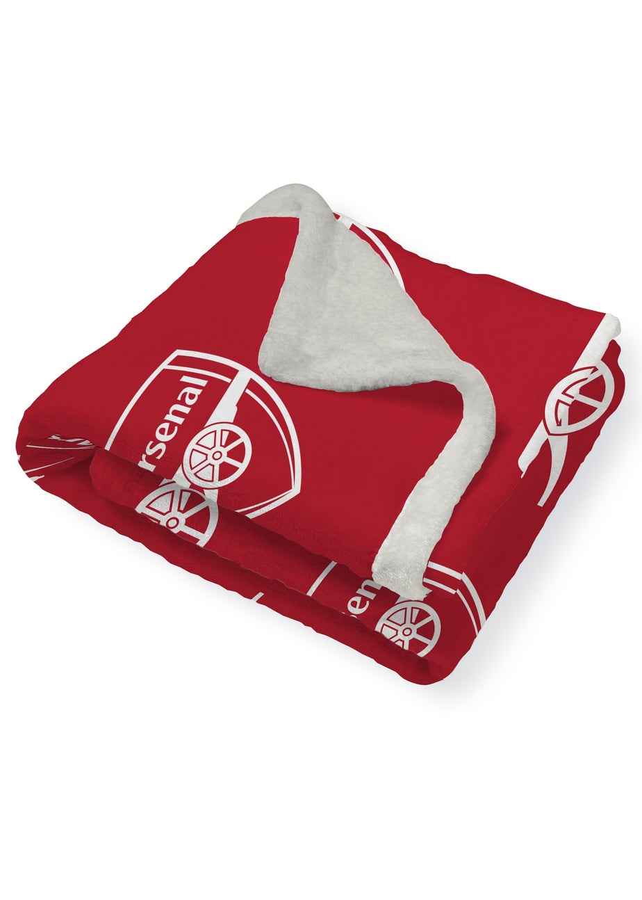 Arsenal FC Combo Red Fleece Blanket