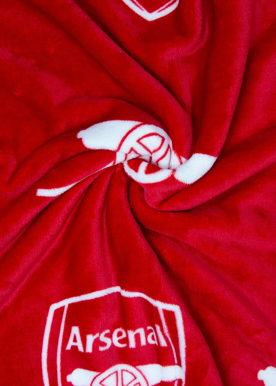 Arsenal FC Combo Red Fleece Blanket